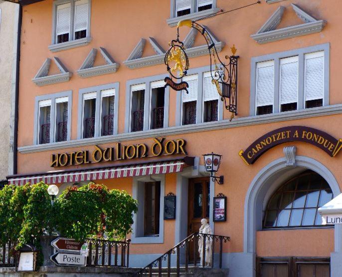 Hotel Lion D'Or Romont Εξωτερικό φωτογραφία
